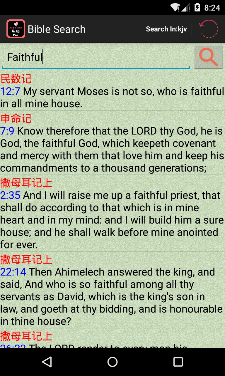 Chinese - English Audio Bible screenshot
